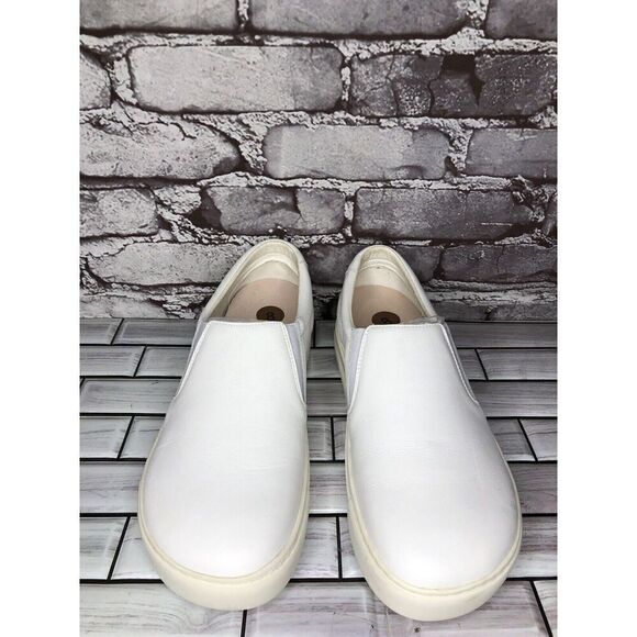 Birkenstock White Leather Oswego Slip On Loafers Shoes Women Sz 42EU/11M US - Picture 3 of 16